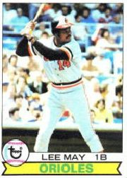 1979 Topps Baseball Cards      010      Lee May